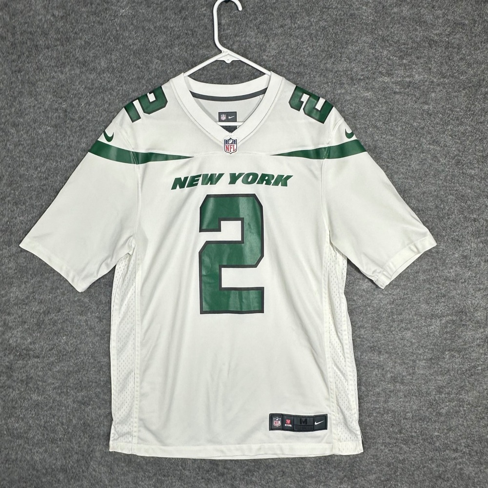 Nike NFL New York Jets #2 Zach Wilson Football Jersey‎ White Medium On Field
